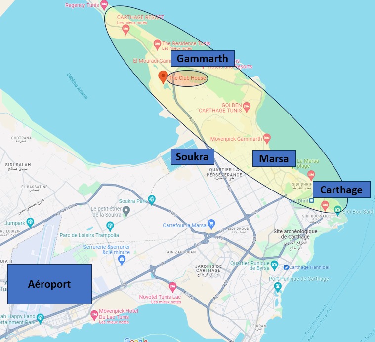 carte tunis suggestion